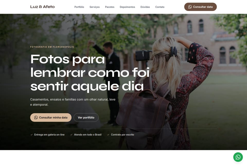 Prévia do modelo Fotografia 01